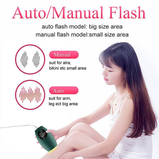 Home Laser Hair Removal Device-Professional , Safe , and Long-Lasting Results