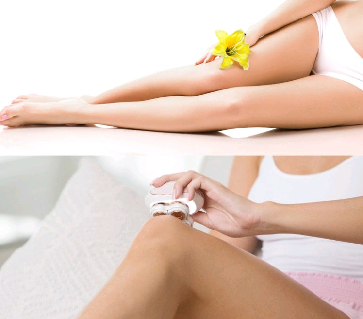 4-Head Floating Hair Removal Device-Gentle, Efficient ,and Pain-Free