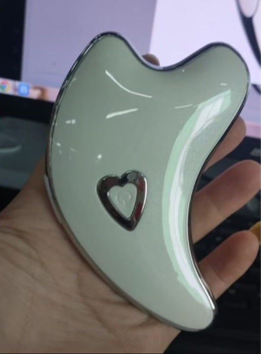 Gua Sha Scraper Facial Massager - Face Lifting , Slimming , and Skin Rejuvenation with LED Light