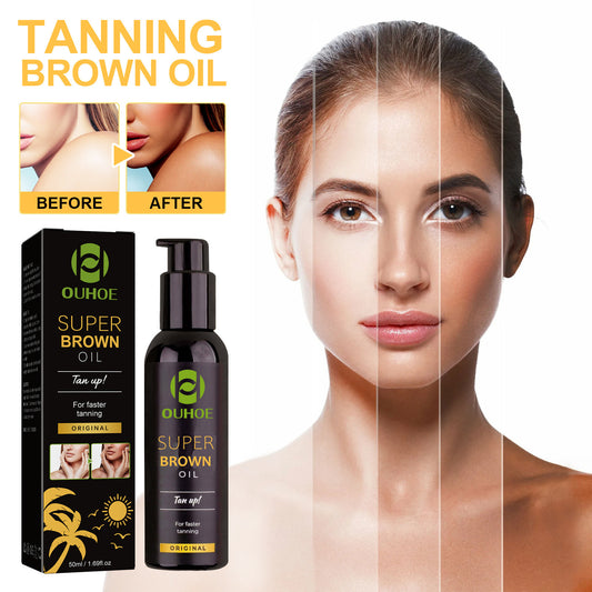 Summer Seaside Sun- Aid Bronzing Oil - Deep , Natural-Looking Tan with Skin Moisturizing Benefits