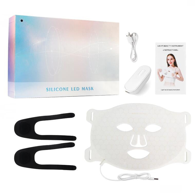 Skin Therapy LED Mask - Reduce Wrinkles & Acne