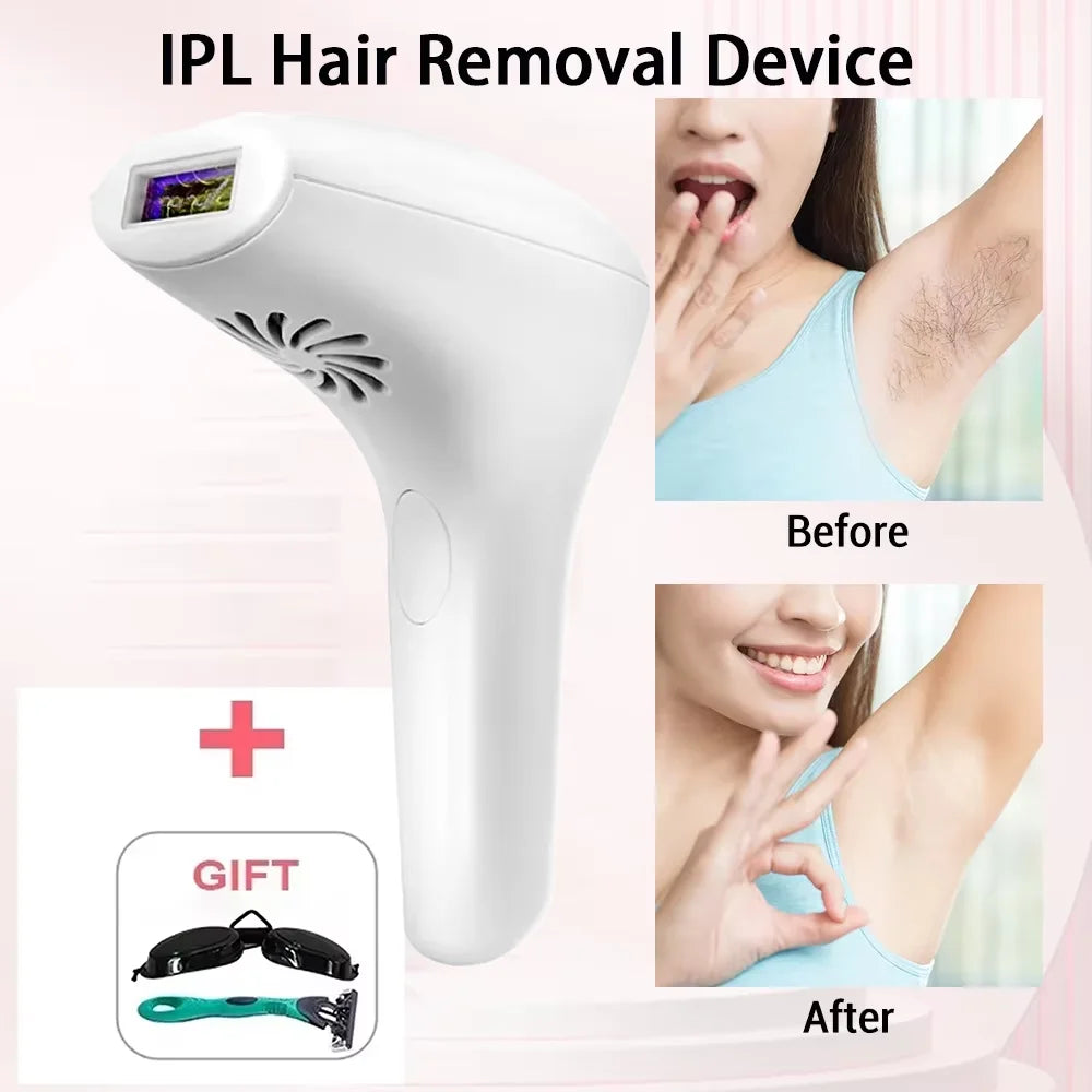 ProSkin™ IPL Hair Removal Device – Permanent Laser Depilator for Full Body