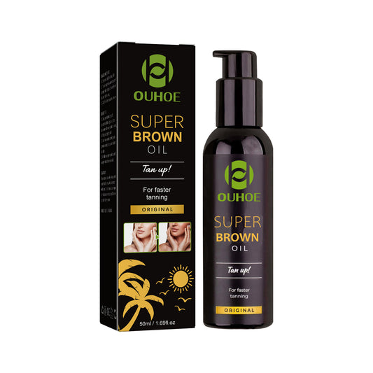 Summer Seaside Sun- Aid Bronzing Oil - Deep , Natural-Looking Tan with Skin Moisturizing Benefits