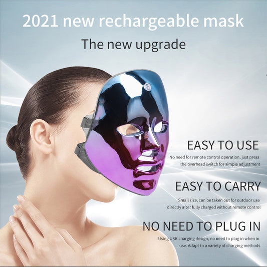 Rechargeable LED Face Mask - Acne & Freckles Treatment