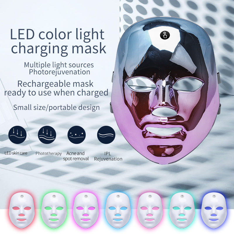 Rechargeable LED Face Mask - Acne & Freckles Treatment