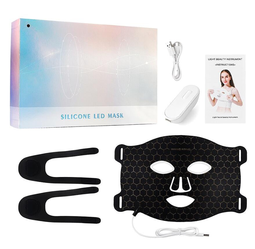 Skin Therapy LED Mask - Reduce Wrinkles & Acne